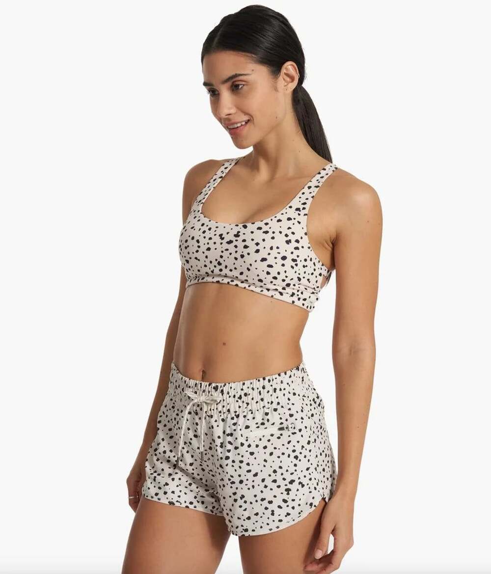 Vuori Yosemite Bra Dune Dots Athletic Sports Bra Size XS